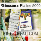 Rhinocéros Platine 8000 11